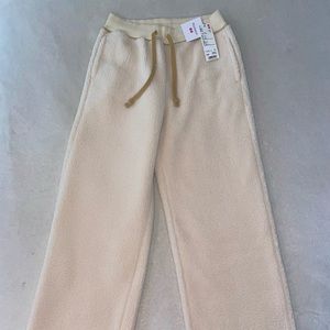 NWT JW Anderson Polar Fleece Wide Leg Pants